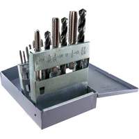 DRILLCO Tap & Drill Set, 18 Pieces GTA Hardware Inc