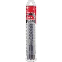 MX4 4-Cutter Rotary Hammer Drill Bit Kit, 6 Pieces, Carbide GTA Hardware Inc