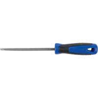 Slim Taper File With Handle, Triangle, 6", Single GTA Hardware Inc