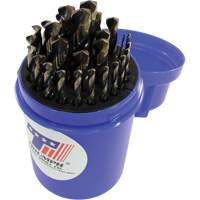Triumph&reg; Drill Bit Set, 115 Pieces, High Speed Steel GTA Hardware Inc