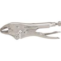 Locking Pliers with Wire Cutter, 5" Length, Curved Jaw GTA Hardware Inc