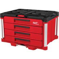 Boîte &agrave; outils avec 4 tiroirs PackOut, 16-3/10" x 22-1/5" x 14-3/10", Rouge GTA Hardware Inc