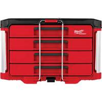 Boîte &agrave; outils avec 4 tiroirs PackOut, 16-3/10" x 22-1/5" x 14-3/10", Rouge GTA Hardware Inc