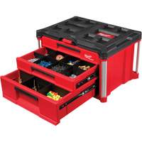 Boîte &agrave; outils avec 3 tiroirs PackOut, 16-3/10" x 22-1/5" x 14-3/10", Rouge GTA Hardware Inc