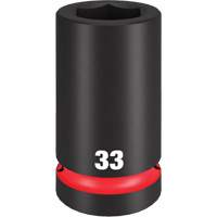Douille Shockwave Impact Duty, Chocs, 33 mm, Prise 1", 6 pans, Profond GTA Hardware Inc