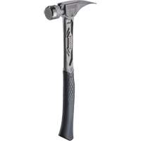 Marteau de charpente en titane meul&eacute; TIBONE, 14 oz, Prise en Acier plein, 15-1/4" lo GTA Hardware Inc