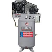 Compresseur d'air biphas&eacute;, 80 gal. (96 gal. US) GTA Hardware Inc