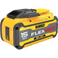 Batterie FlexVolt Max*, Lithium-ion, 20 V/60 V, 15 Ah GTA Hardware Inc