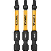 Forets pour tournevis &agrave; chocs FLEXTORQ 3 mcx, Carr&eacute;e, #3, Prise 1/4" GTA Hardware Inc