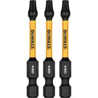 Forets pour tournevis &agrave; chocs FLEXTORQ 3 mcx, Torx, T-20, Prise 1/4" GTA Hardware Inc