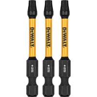Forets pour tournevis &agrave; chocs FLEXTORQ 3 mcx, Torx, T-25, Prise 1/4" GTA Hardware Inc