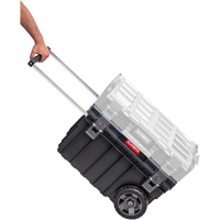 Coffre &agrave; outils roulant Arx, 23-4/5" x 16" x 15-3/5", Noir GTA Hardware Inc
