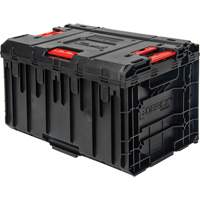 Arx&reg; Single Drawer Toolbox, 11-1/5" W x 18-3/10" D x 9-1/10" H, Black/Red GTA Hardware Inc