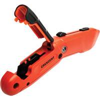 Couteau de s&eacute;curit&eacute; autor&eacute;tractable, 1", Acier, Prise en Aluminium GTA Hardware Inc