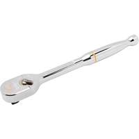 120XP Full Polish Chrome Teardrop Ratchet, 1/2" Drive, Ergonomic Handle GTA Hardware Inc