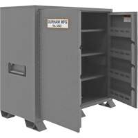 Armoire de rangement pour le chantier, Acier, 59 pi³, Gris GTA Hardware Inc