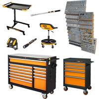 MEGAMOD Master Mechanics Tool Set in Premium Modular Foam Trays with Tool Storage, 1024 Pieces GTA Hardware Inc