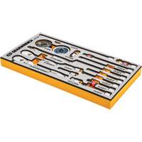 MEGAMOD Master Mechanics Tool Set in Premium Modular Foam Trays with Tool Storage, 1268 Pieces GTA Hardware Inc