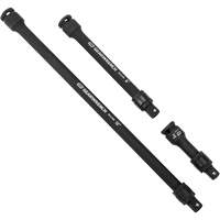 3-Piece Impact Locking Extension Set, 3/8" Drive, Manganese Phosphate Finish, 3 Pcs GTA Hardware Inc