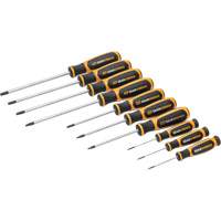 Torx&reg; Dual Material Screwdriver Set in Foam Storage Tray, 10 Pcs. GTA Hardware Inc