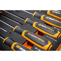 Torx&reg; Dual Material Screwdriver Set in Foam Storage Tray, 10 Pcs. GTA Hardware Inc