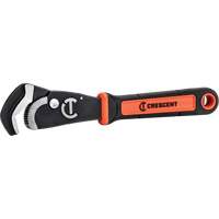 Cl&eacute; bimat&eacute;riau auto-ajustable pour tuyau, Cap des m&acirc;choires 1-1/2", Longueur 12", Fini Oxyde noir, Prise Coussin&eacute;e GTA Hardware Inc