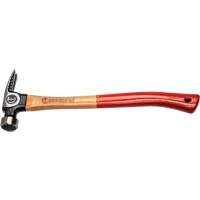 Milled-Face Framing Hammer, 22 oz., Wood Handle, 18" L GTA Hardware Inc