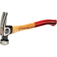 Milled-Face Framing Hammer, 22 oz., Wood Handle, 18" L GTA Hardware Inc