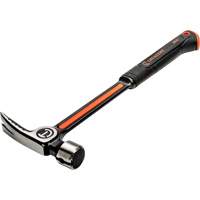 Milled-Face Framing Hammer, 28 oz., Solid Steel Handle, 16" L GTA Hardware Inc