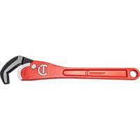 Cl&eacute; pour tuyau en acier auto-ajustable, Cap des m&acirc;choires 2-1/2", Longueur 16", Fini Rev&ecirc;tement en poudre, Prise Non-ergonomique GTA Hardware Inc