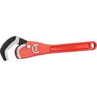 Cl&eacute; pour tuyau en acier auto-ajustable, Cap des m&acirc;choires 2-1/2", Longueur 16", Fini Rev&ecirc;tement en poudre, Prise Non-ergonomique GTA Hardware Inc