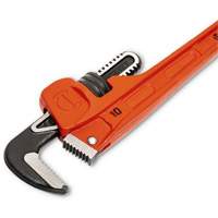 Cl&eacute; pour tuyau SLIM JAW, Cap des m&acirc;choires 1-9/10", Longueur 10", Fini Rev&ecirc;tement en poudre, Prise Non-ergonomique GTA Hardware Inc