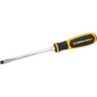 Slotted Dual Material Screwdriver, 5/16", 13-1/10" L, Plastic Handle GTA Hardware Inc