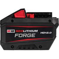 Bloc-pile M18 REDLITHIUM FORGE HD12.0, Lithium-ion, 18 V GTA Hardware Inc