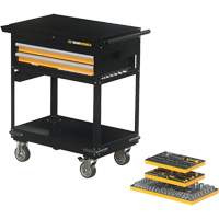 Mechanics Tool Set in Modular Foam Trays with Storage Unit, 194 Pieces GTA Hardware Inc
