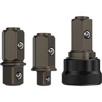 Jeu de carr&eacute;s d'entraînement de rechange de 1/4" et 3/8"pour cl&eacute; &agrave; cliquet &agrave; t&ecirc;te scell&eacute; DCF500 GTA Hardware Inc