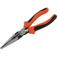 Long Nose Pliers with Comfort Handles, 8" L GTA Hardware Inc