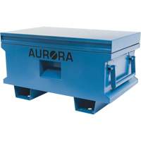 Jobsite Tool Box, 33" x 20-3/10" x 18-3/10", Steel, Blue GTA Hardware Inc