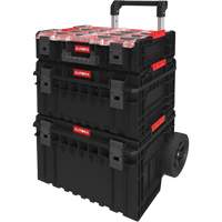 Arx 3-Piece Modular Starter Kit, 23"/25-1/5" x 19"/15-1/5" x 12-3/5"/26"/6-4/5", Black/Red GTA Hardware Inc