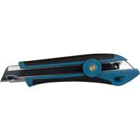 18mm Professional Knife, Stainless Steel, Heavy-Duty, Rubber Handle GTA Hardware Inc