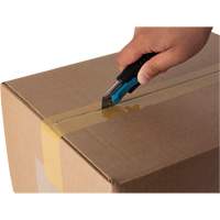 Standard-Duty Retractable Safety Knife, Stainless Steel, Rubber Handle GTA Hardware Inc