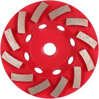 Meule boisseau diamant&eacute;e &agrave; 12 segments Turbo DIAMOND MAX GTA Hardware Inc