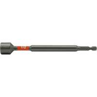 Impactech&reg; Nut Driver, 1/2" Tip, 1/4" Drive, 6" L, Magnetic GTA Hardware Inc