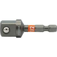 Impactech&reg; Impact Socket Adapter, 1/4" Drive Size, 1/2" Male Size, 2" L GTA Hardware Inc