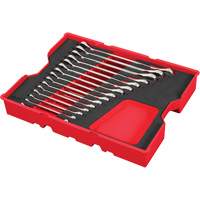 Jeu de cl&eacute;s avec plateau pour tiroirs PACKOUT, Combinaison &agrave; cliquet, 15 morceaux, M&eacute;trique GTA Hardware Inc