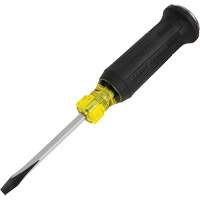 Tournevis de d&eacute;molition avec embout plat &eacute;vas&eacute;, 1/4", 9-2/5" lo, Prise Coussin&eacute;e GTA Hardware Inc