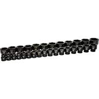 6 Point SAE Socket Set, 29 Pcs, Impact, 3/4" Drive Size GTA Hardware Inc