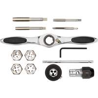 Jeu de tarauds et fili&egrave;res SAE &agrave; cliquet, 13 Morcea GTA Hardware Inc