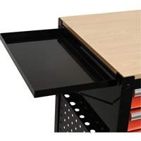 Chariot utilitaire, 4 tiroirs, Noir/Orange GTA Hardware Inc