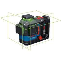 360 Connected Green-Beam Three-Plane Leveling and Alignment Laser GTA Hardware Inc